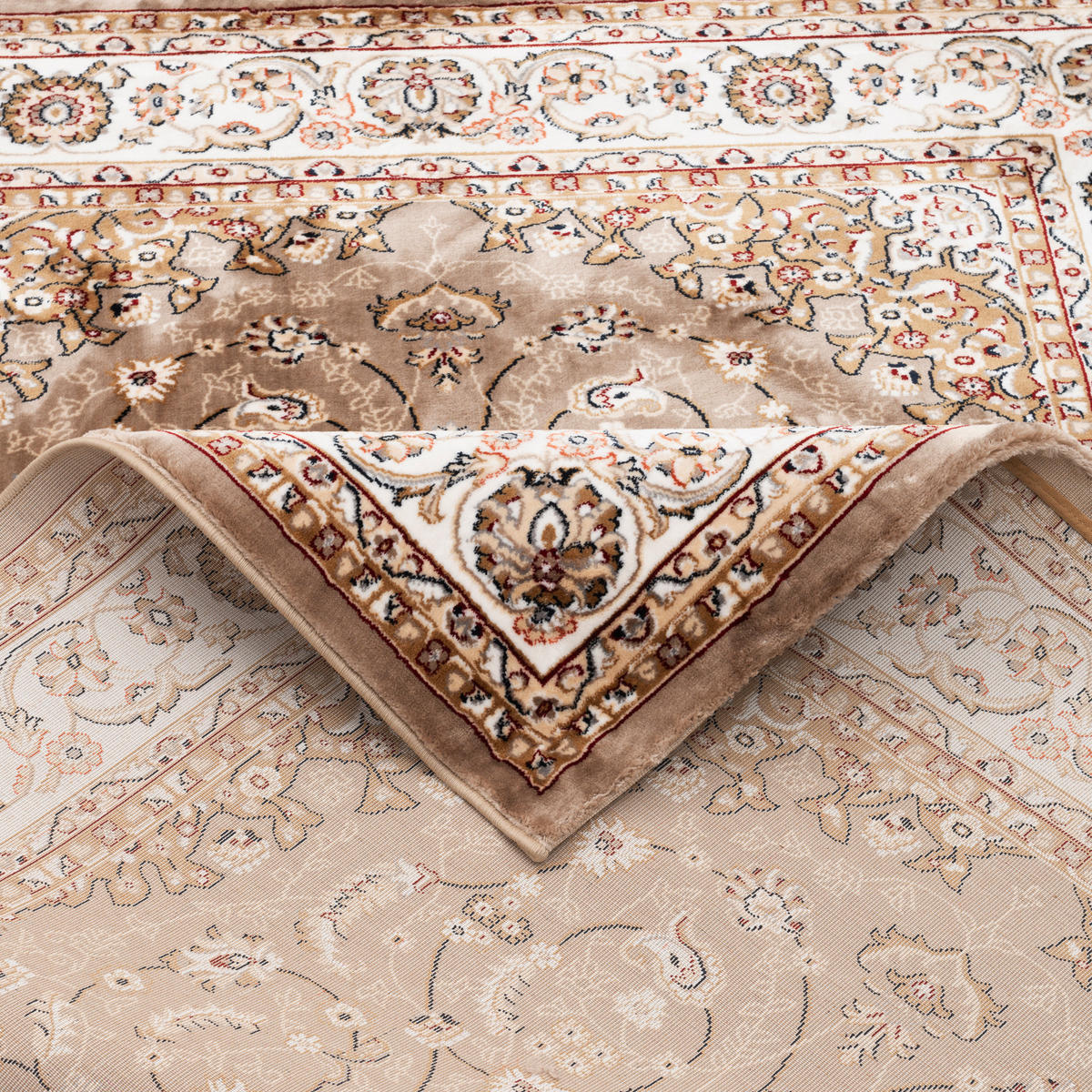 KLASSIK ORIENT TEPPICH MASKAT - Beige, Textil (80/150cm) - Pergamon