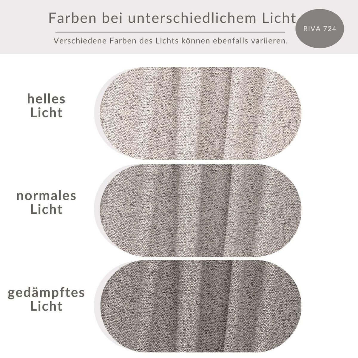 ECKSOFA Bahama Seidengrau Webstoff - Greige/Schwarz, Holz/Holzwerkstoff (190/146cm) - Maison de Reve