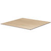 TISCHPLATTE 60 x 60 cm, Eiche natur - Hellbraun, Kunststoff (60/60/1.25cm) - Oviala