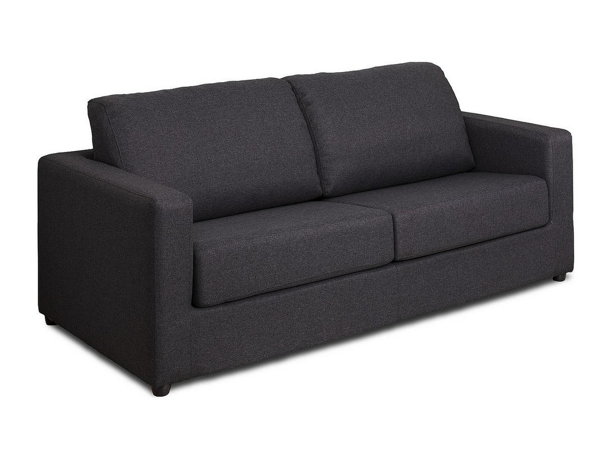 SCHLAFSOFA - 3 Personen - stoff - anthrazitgrau Doneto - Anthrazit, Textil (194/90/223cm) - Vente-Unique