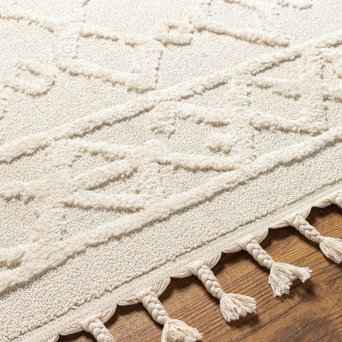 KURZFLORTEPPICH 160/213 cm Beige - Beige, Naturmaterialien/Textil (160/213cm) - LIVABLISS