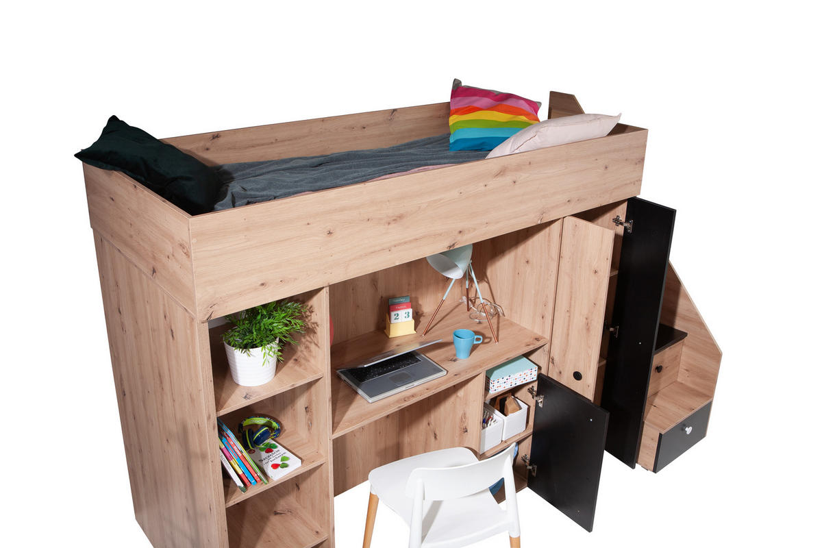 HOCHBETT 247/165/120 - Weiß, Holz (90/200cm) - MÖBEL KRYSPOL