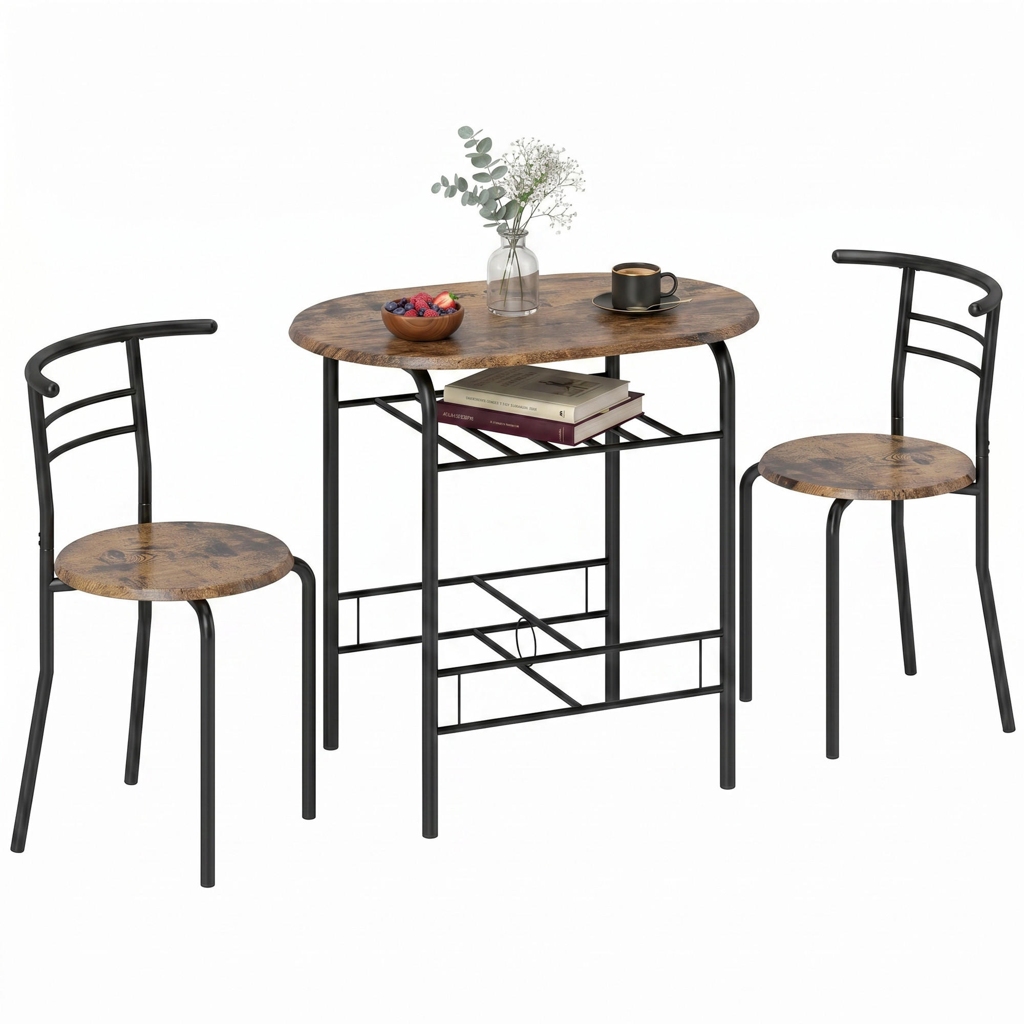 XXXLutz Esstisch Braun 80x76x52 cm