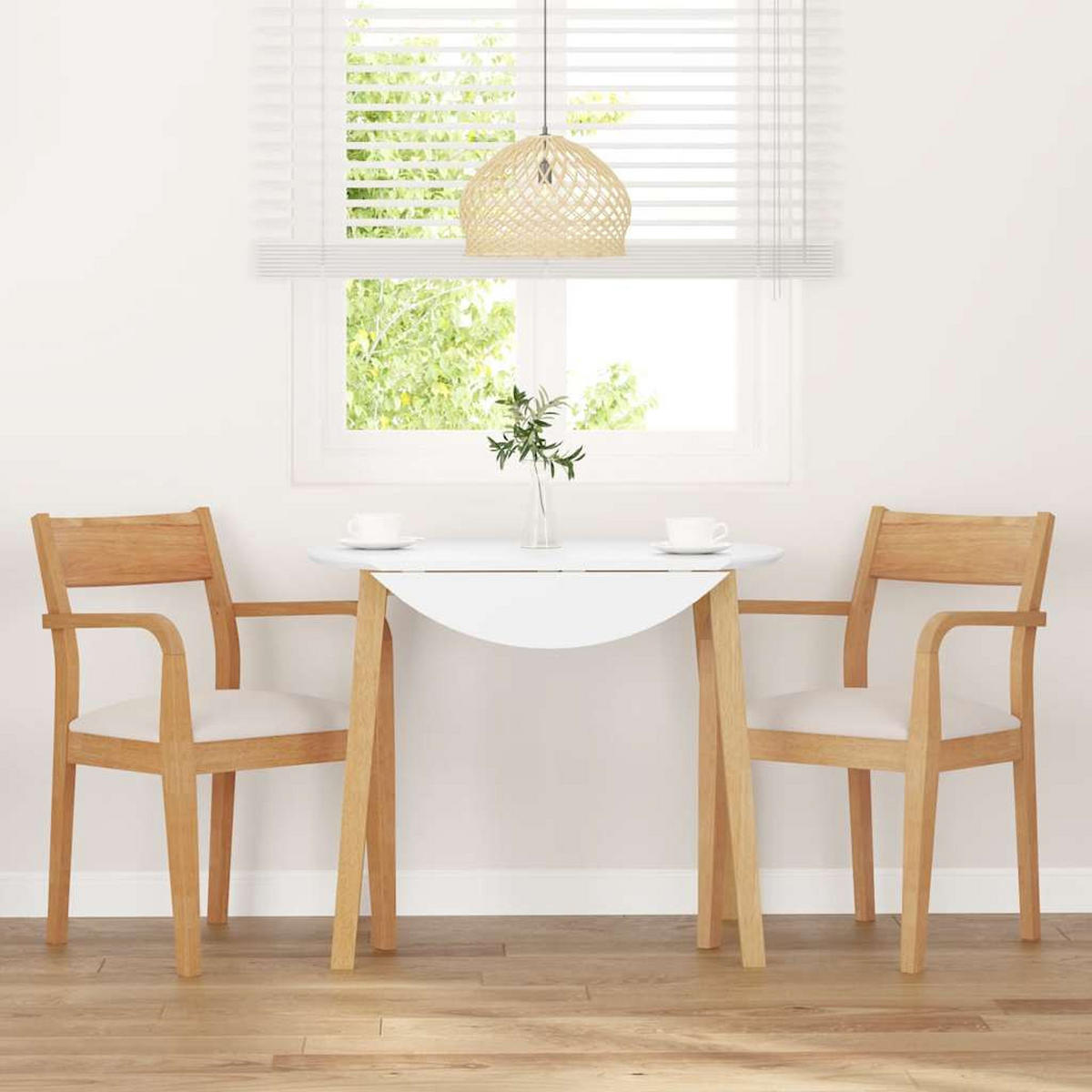 STUHL-SET 2Stk. Lintweil 51/80.5/57 cm - Braun, Holz (51/80.5/57cm) - ZMH