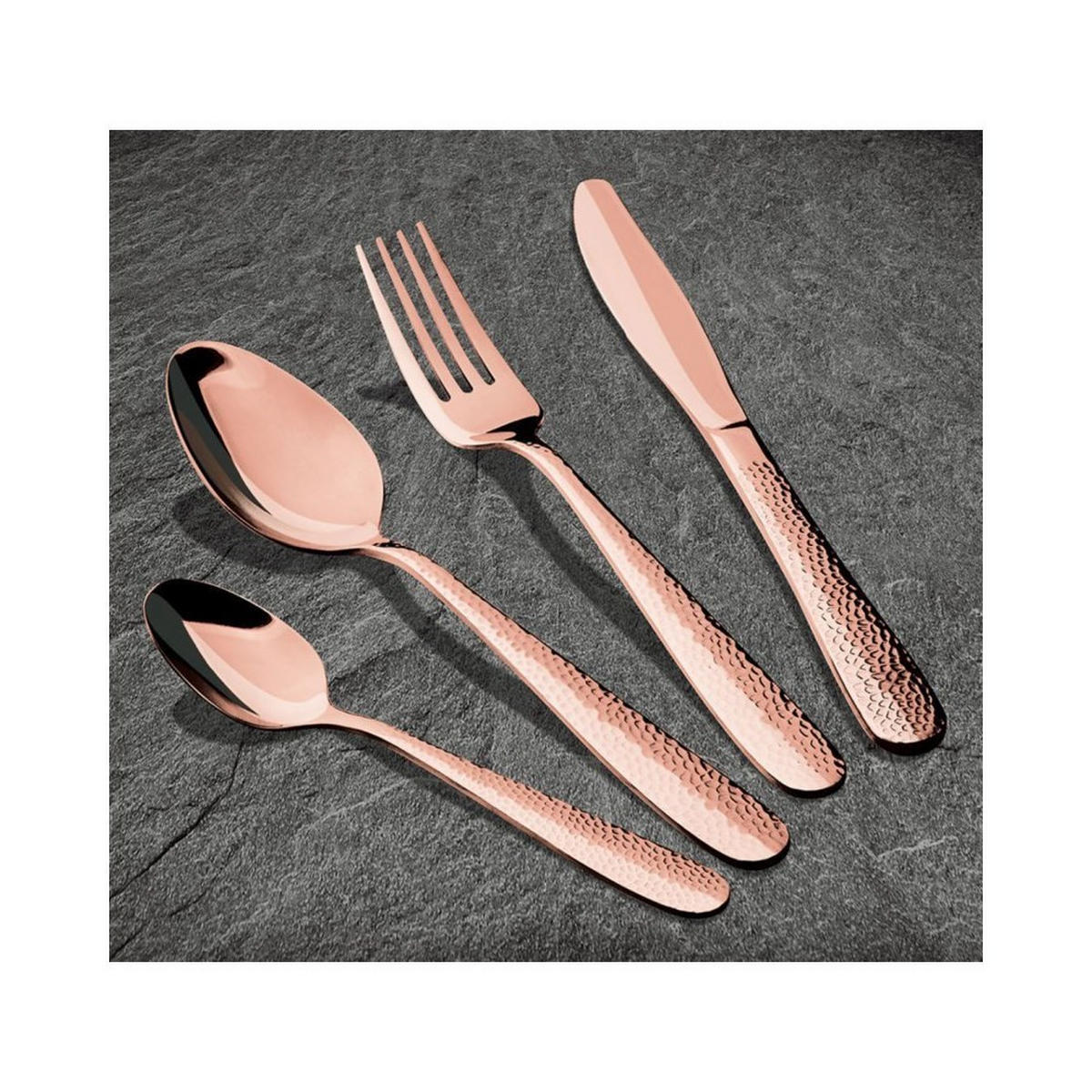 BESTECKSET Gold 30/20/5 cm BH2619NA - Goldfarben, Metall - Berlinger Haus