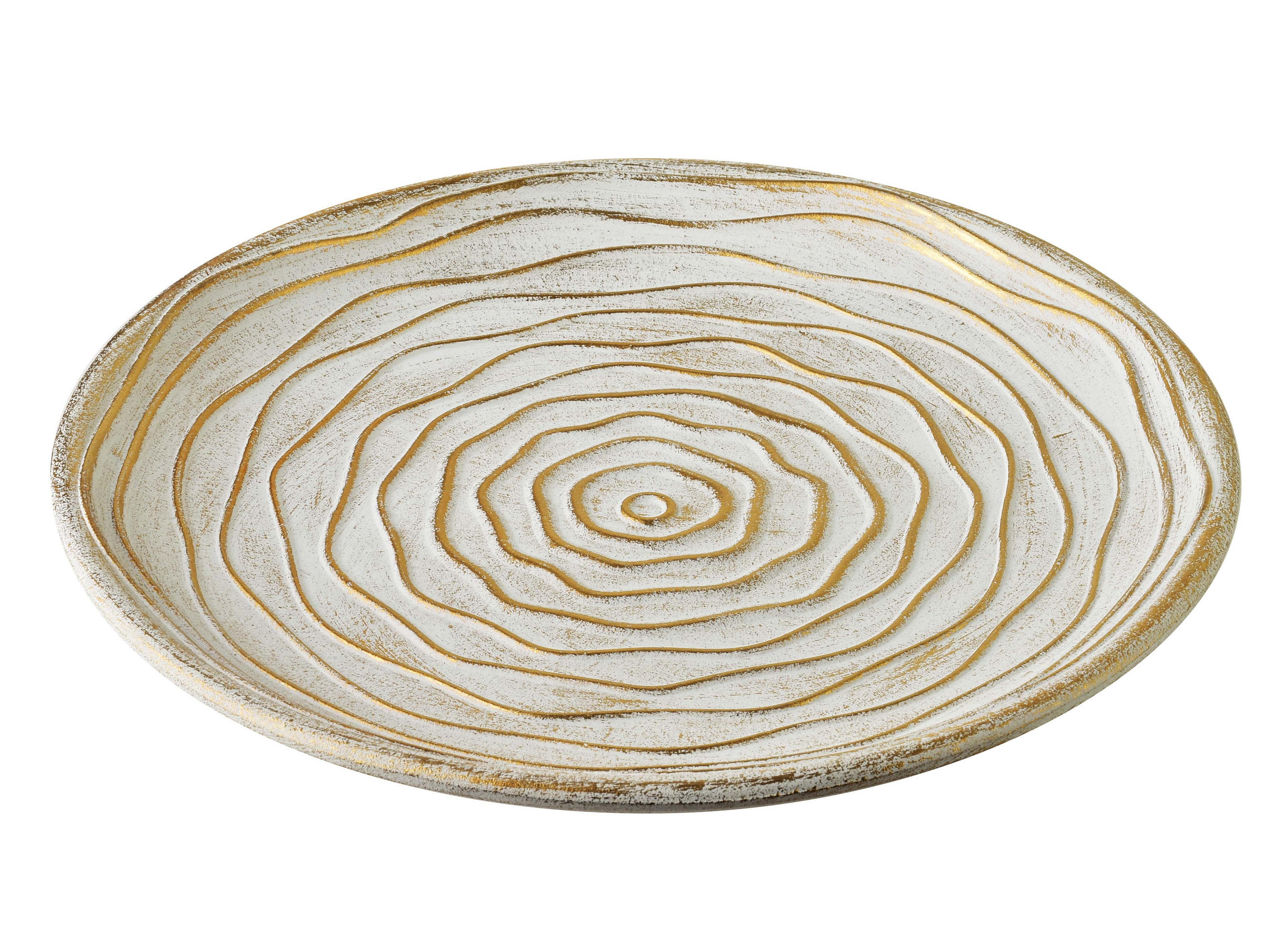 TABLETT Daz Natur 29/29/3.5 cm Holz - Weiß, Holz (29/3.5cm) - Mondex