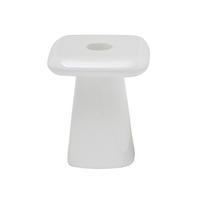 KERZENHALTER Rica Weiß 9/9/11.5 cm - Weiß, Metall (9/11.5/9cm) - Present Time