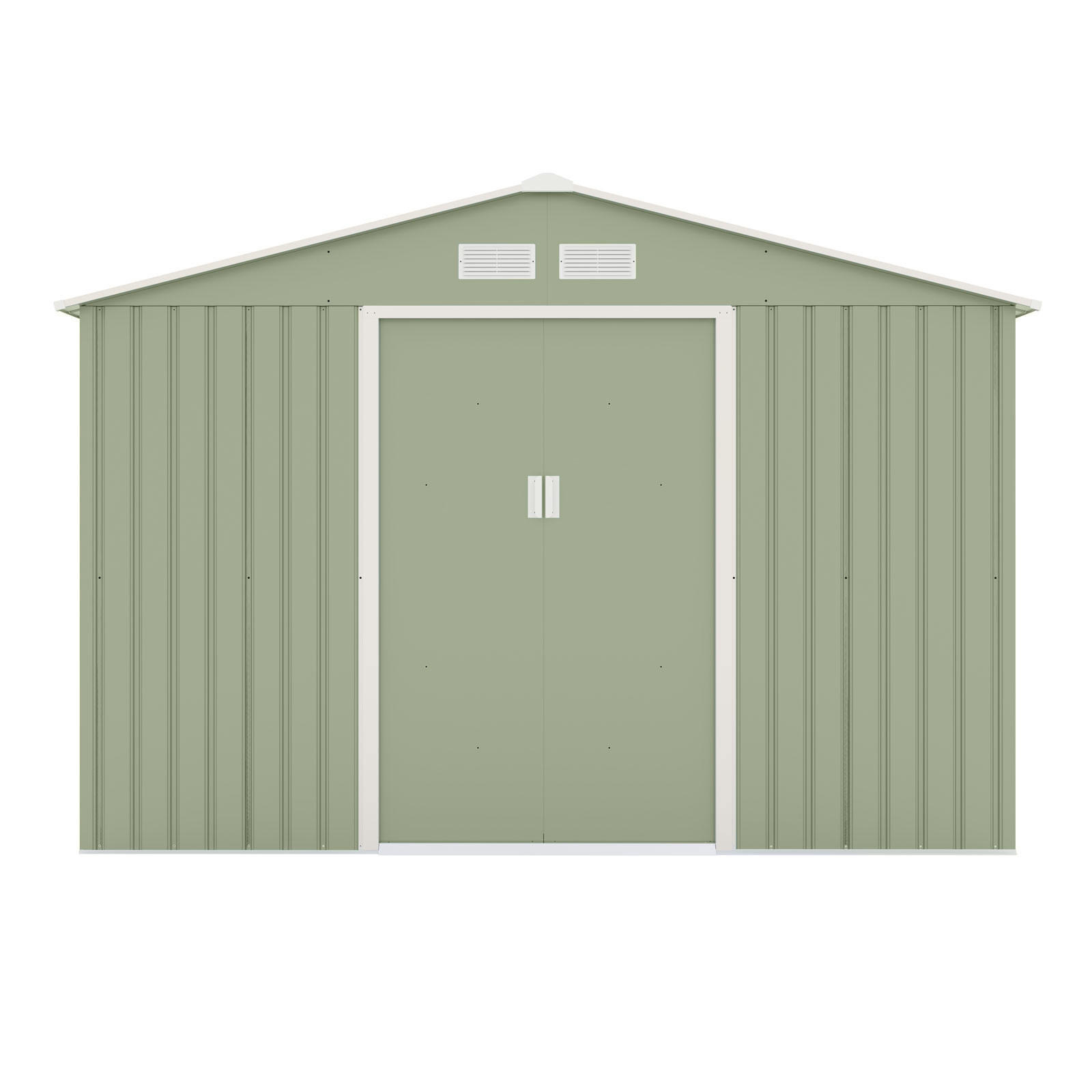 GERÄTEHAUS S200 Metall Grün - Grün, Metall (191/192/277cm) - HATTORO