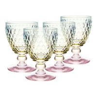 WASSERKELCHE Boston Pearl bunt 250 ml 4er Set - Multicolor, Glas (0.25L) - Villeroy & Boch