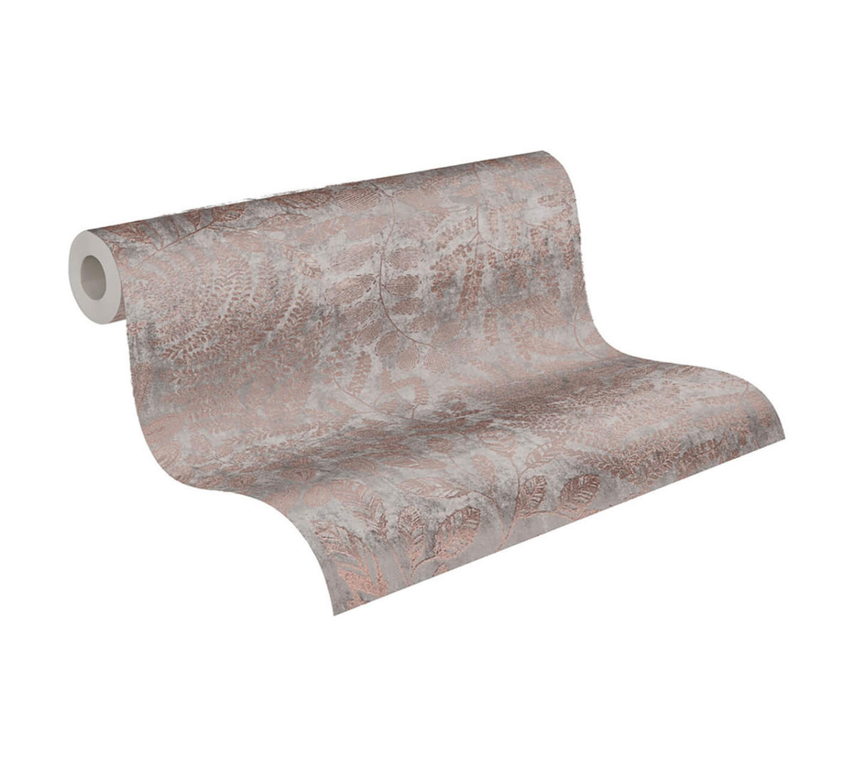 VLIESTAPETE Grau 53/1005 cm - Grau, Textil (53/1cm) - KUNSTLOFT