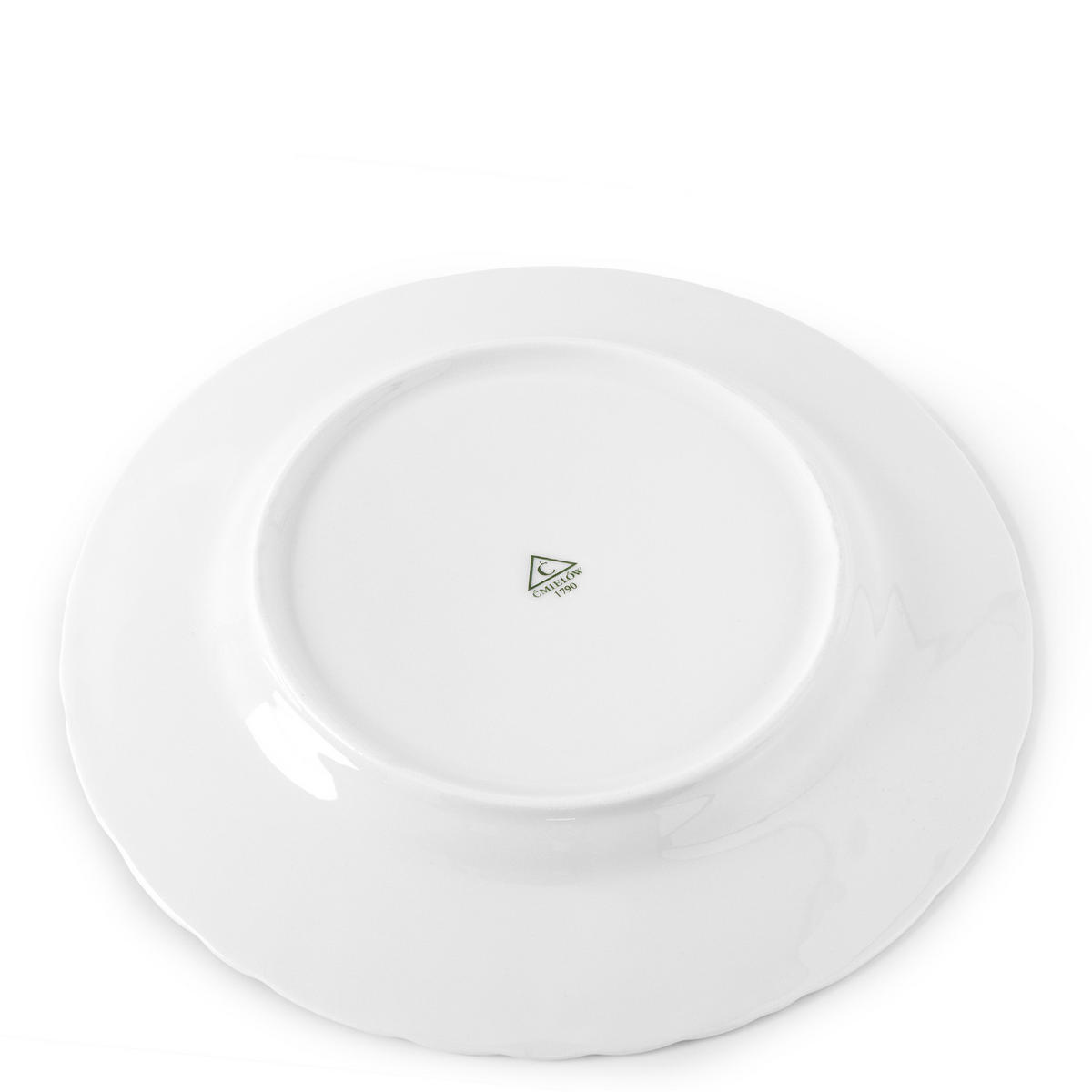 TELLER-SET FRÜHSTÜCKSTELLER Cmielow Rococo 6-tlg - Weiß, Keramik (19/2/19cm) - KONSIMO®