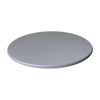 TISCHDECKE rund 60 cm Grau - Grau, Textil (60/60/1.5cm)