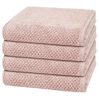 HANDTUCH Pure 4er-Set - Rosa, Textil (50/100cm) - Cawö