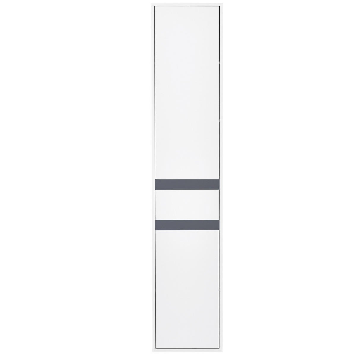 HOCHSCHRANK DE-12521 35/31/172 cm mit Schublade Weiß - Weiß, Holzwerkstoff (31/172/35cm) - ComfortXL