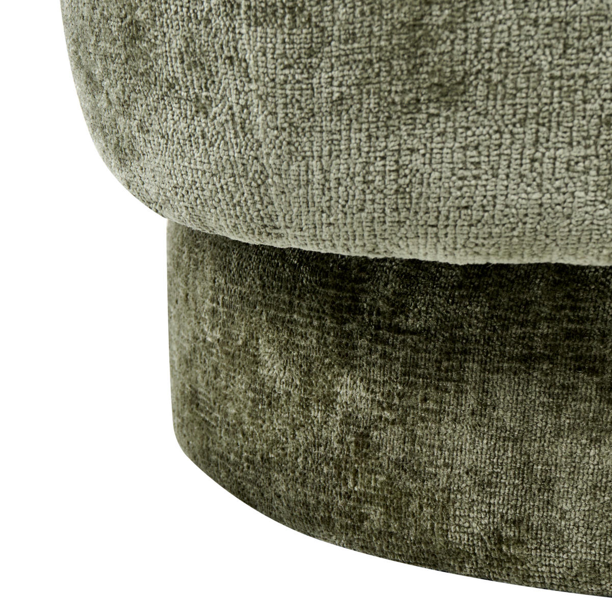 DREHSESSEL Grün Aylo - Grün, Textil (60/65/70cm) - Beliani