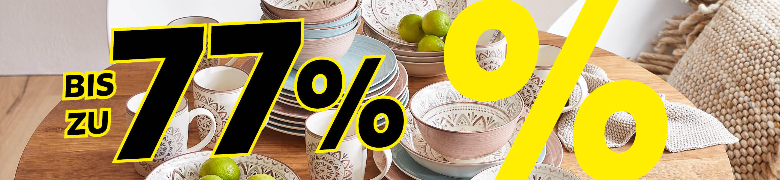 Bis zu 77%