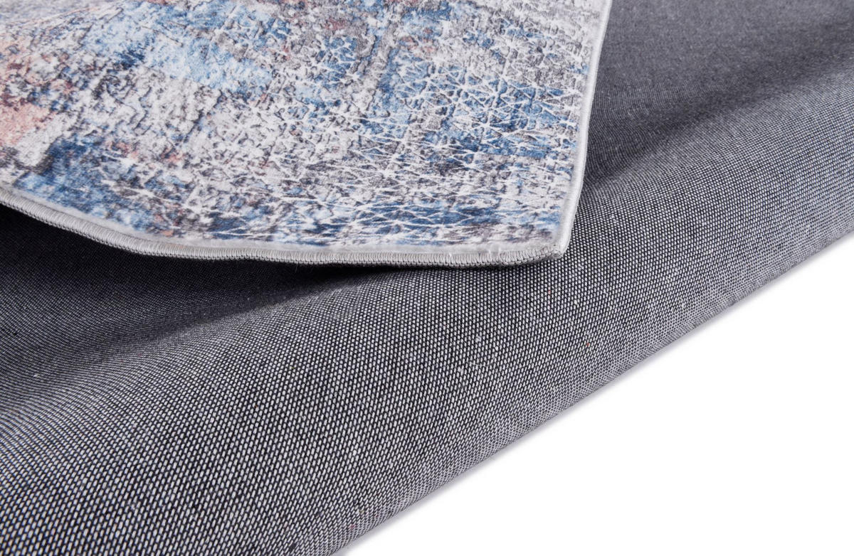 KURZFLORTEPPICH Rachele 140x200 cm - Grau, Textil (140/200cm) - Gino Falcone