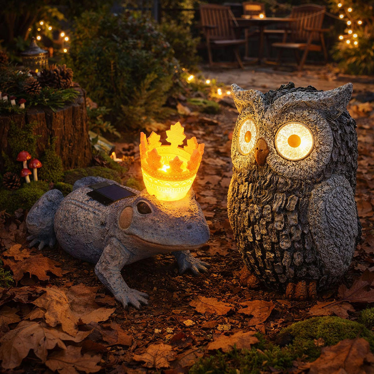 LED AUSSENLEUCHTE Steinoptik Grau 2er Set - Grau, Kunststoff (13.5/11.5/19.5cm) - Globo Lighting