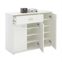 SCHUHSCHRANK DEUSTO - Weiß, Holzwerkstoff (88/70/35cm) - CARO-Möbel