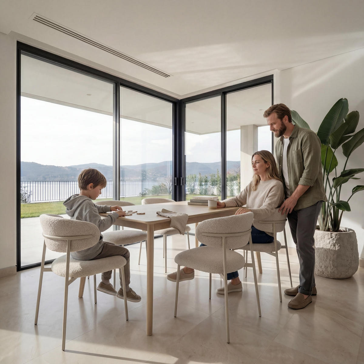 ESSTISCH 105/220/75 Eiche massiv rechteckig - Eichefarben, Holz (105/220/75cm) - Furnhouse