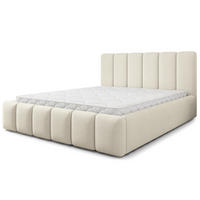 POLSTERBETT ATTORA SR 180x200 cm mit Bettkästen - Creme - Creme, Holz (180/200cm) - MASSENO