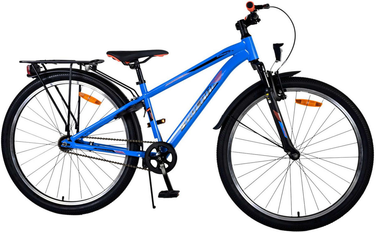 KINDERFAHRRAD Cross - Jungen - Rücktritt + Handbremse - 26 Zoll - Blau - Blau, Metall (77cm) - TPFSports