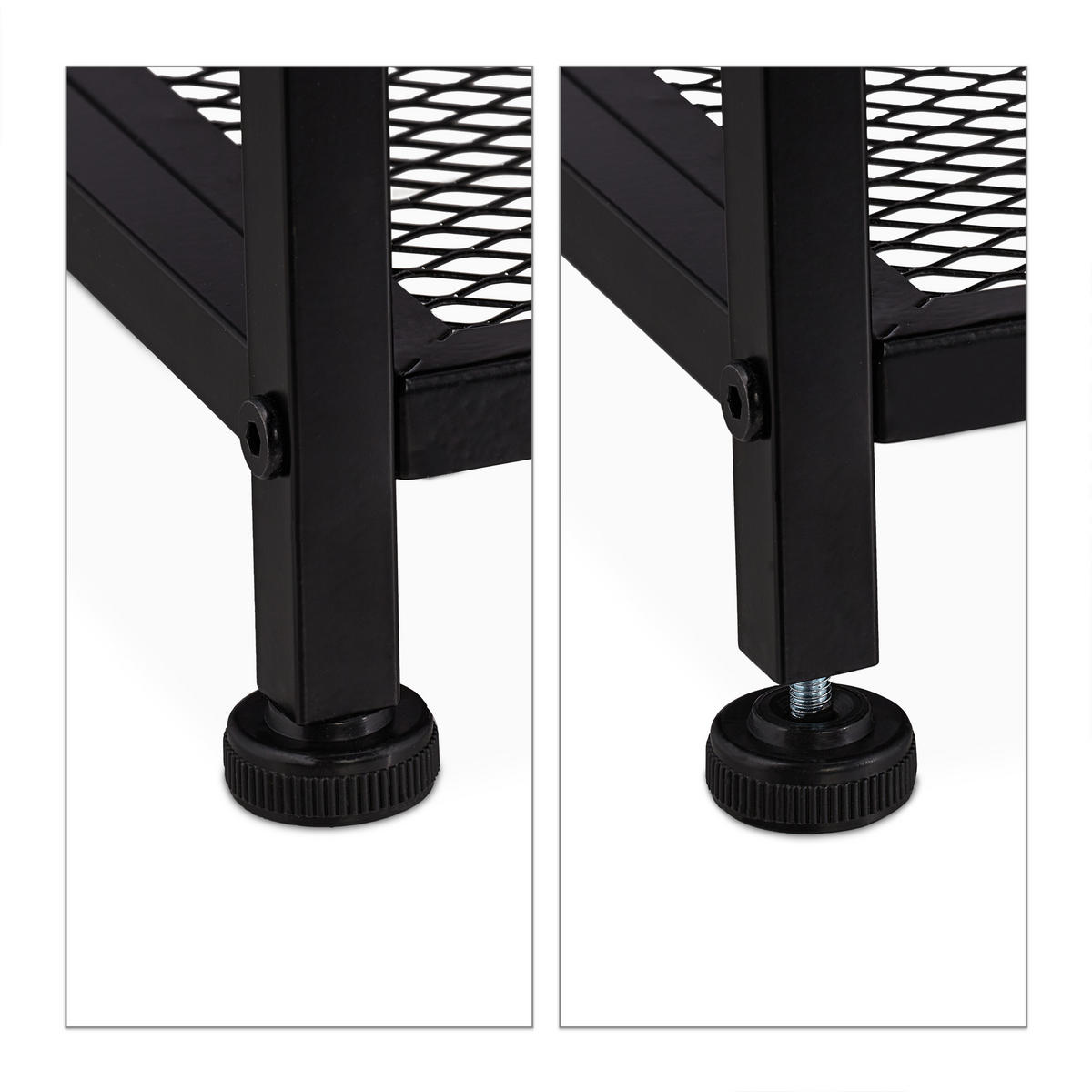 VINTAGE-REGAL - Multicolor, Holz/Holzwerkstoff (60/164/41.5cm) - Relaxdays