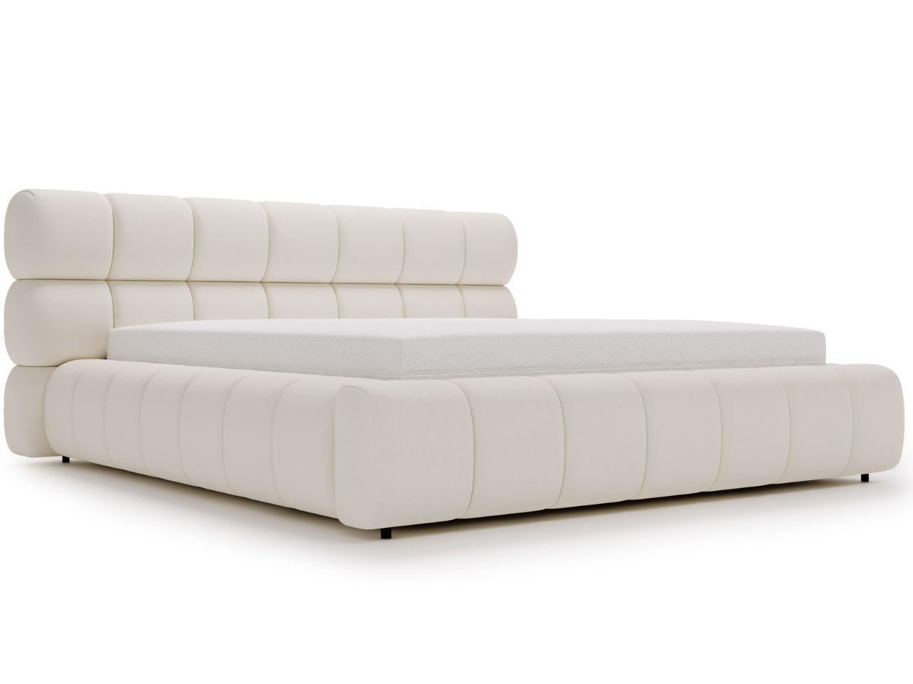 POLSTERBETT Mellow 140x200 Beige - Beige, Textil (140/200cm) - Graingold