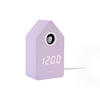 WECKER Cuckoo Lila 9/9/15.8 cm - Lila, Holz (9/15.8/9cm) - Karlsson