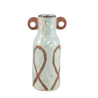 TOPF Freiah Beige 16.5/13/31.5cm - Beige, Keramik (31.5cm) - PTMD Collection