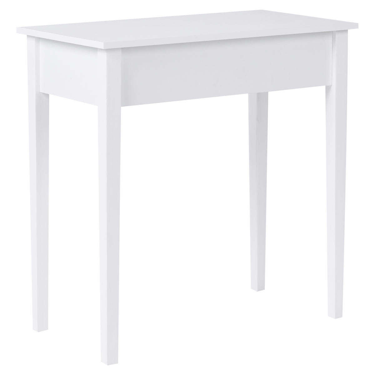 KONSOLENTISCH Weiß Yirra - Weiß, Holzwerkstoff (75/75/40cm) - Beliani