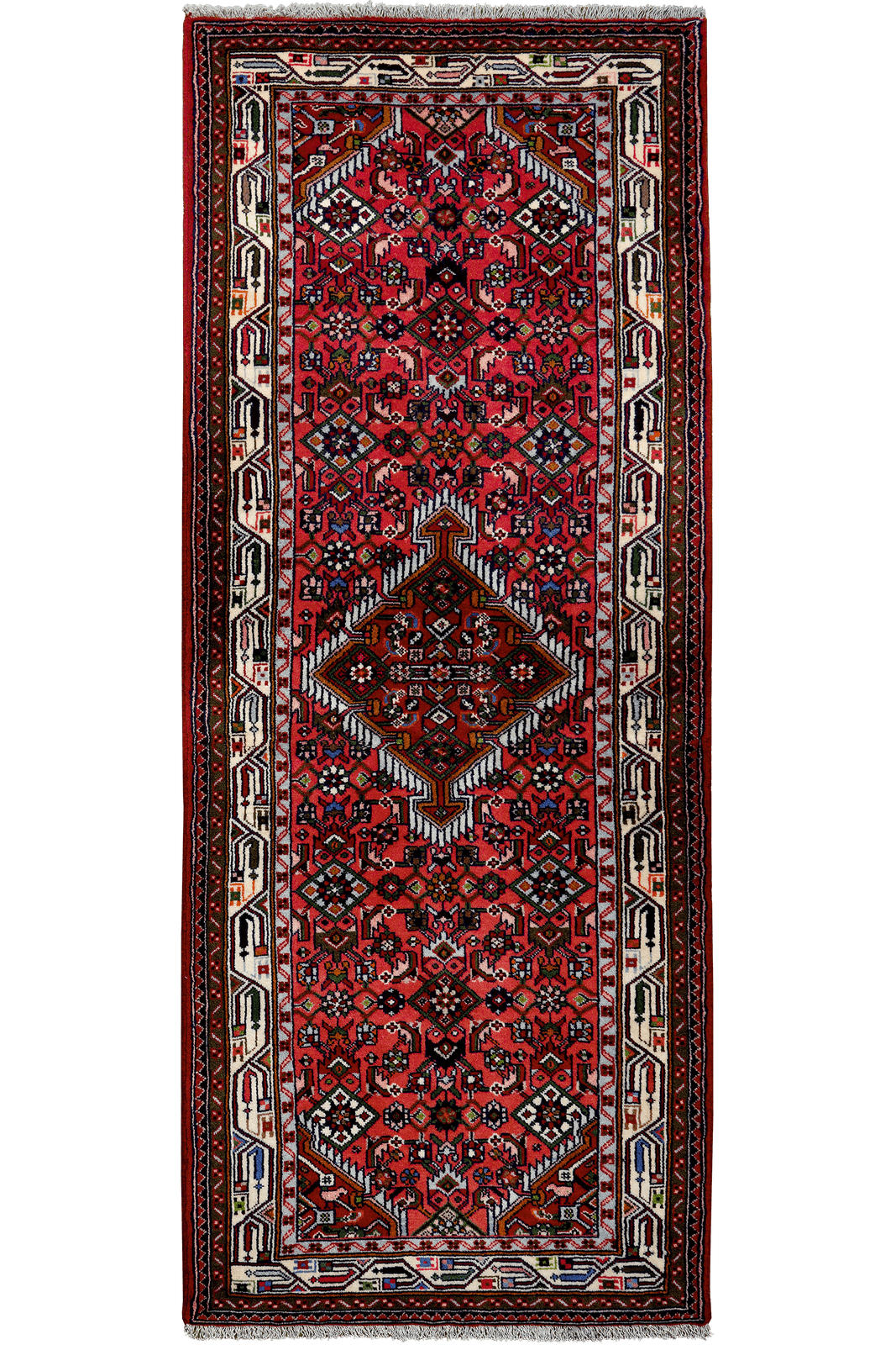 Looma Orientteppich Rot 83x207 cm