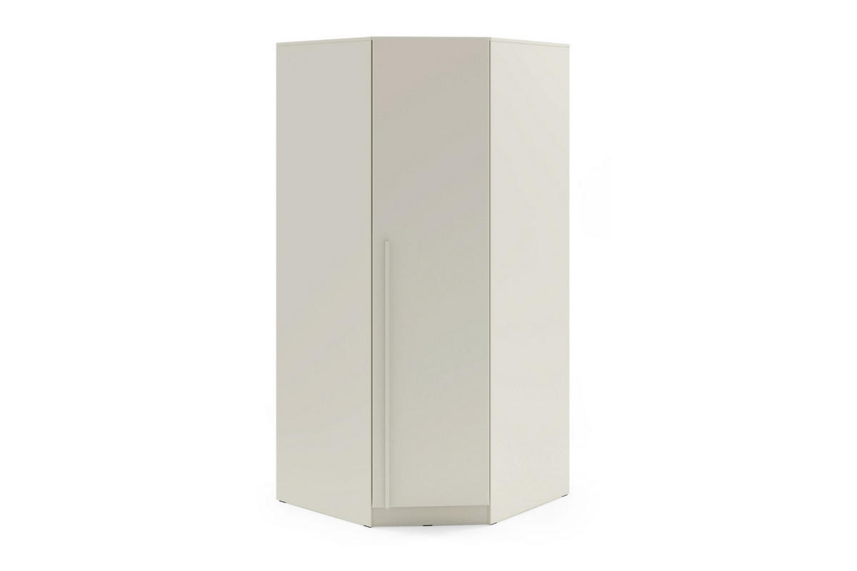 ECKKLEIDERSCHRANK BRISSO BR4 95/210/95 cm in Kaschmir - Kaschmir, Holzwerkstoff (95/210/95cm) - Deine Möbel 24