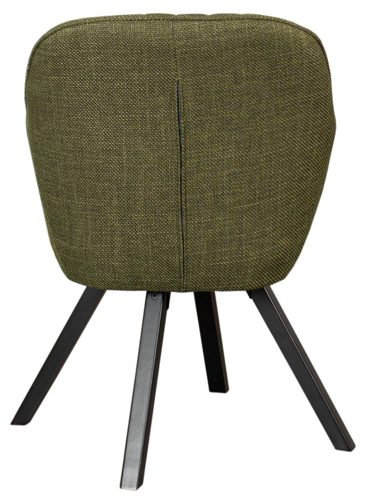DININGSESSEL Matera - drehbar - grün - Schwarz/Grün, Textil/Metall (59/84/61cm) - bene living