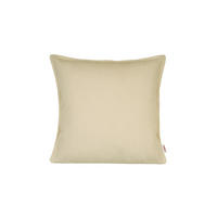 KISSENHÜLLE HYggelig No.1 kreide-beige Cord-Samt 40/40 cm - Beige, Textil (40/40cm) - beties Heimtextil