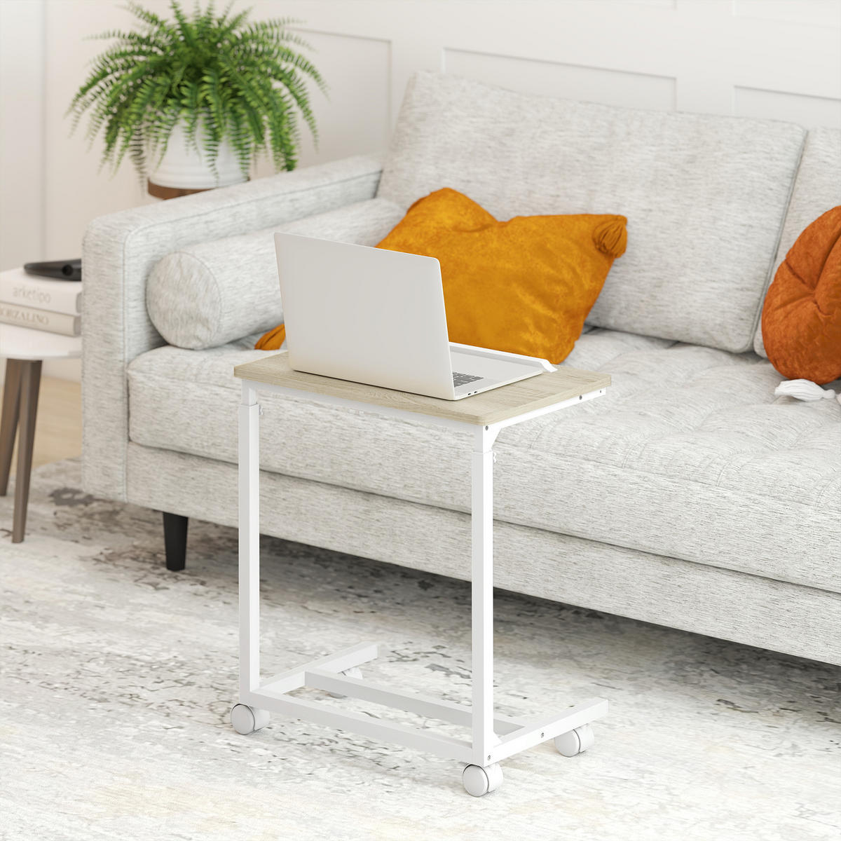 BÜROTISCH Eiche 1 Stück - Eichefarben, Holzwerkstoff (73/48/55cm) - GiPP