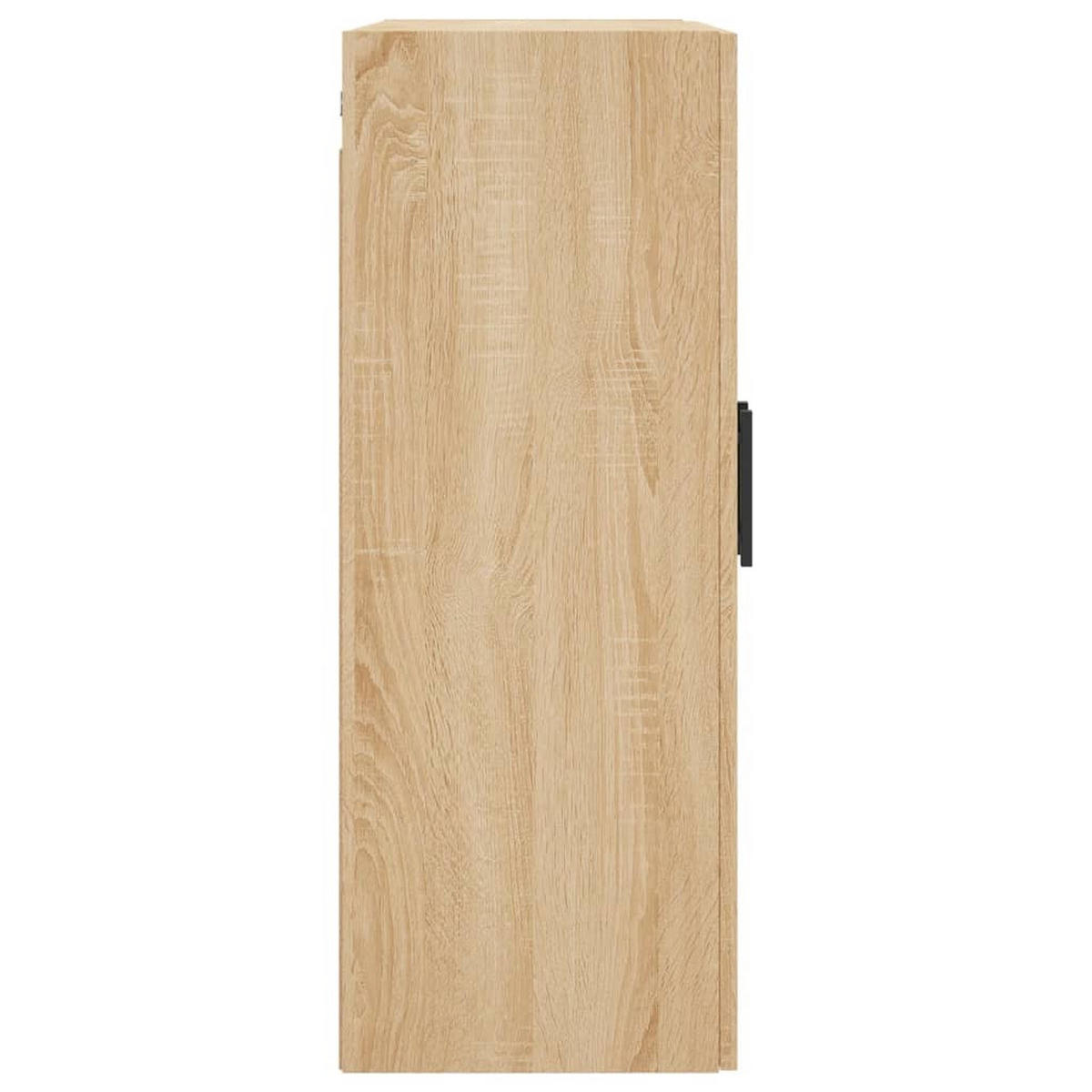 HÄNGESCHRANK mit 3 Fächern 69,5/34/90 cm aus Holzwerkstoff Sonoma-Eiche Dekor - Sonoma Eiche, Holz (69.5/90/34cm) - vidaXL
