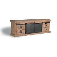 TV-SCHRANK aus Holz - Braun, Holz (170/55/40cm) - Giner y Colomer