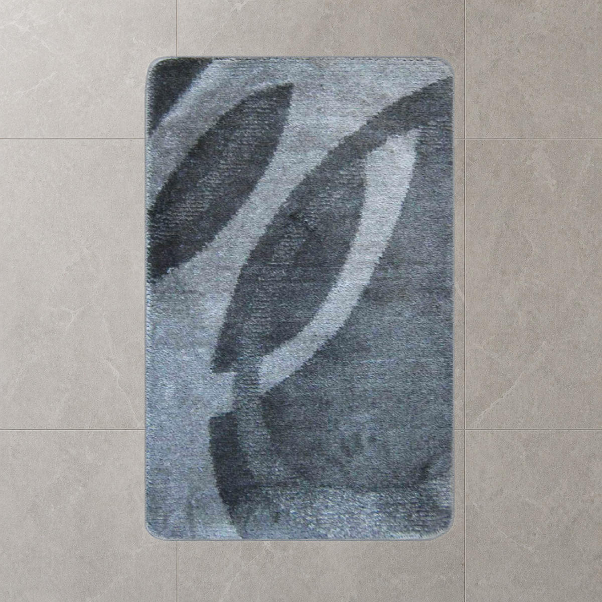 BADEMATTE 80/150cm GRAU - Grau, Textil (80/150cm) - ROLFNERS