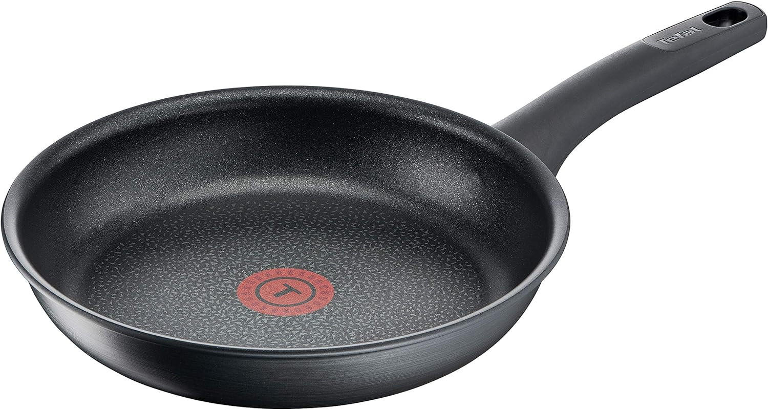 BRATPFANNE – G12402 Titanium Fusion 21 cm, Antihaftbeschichtung, Induktion - Schwarz, Keramik/Metall (21cm) - Tefal