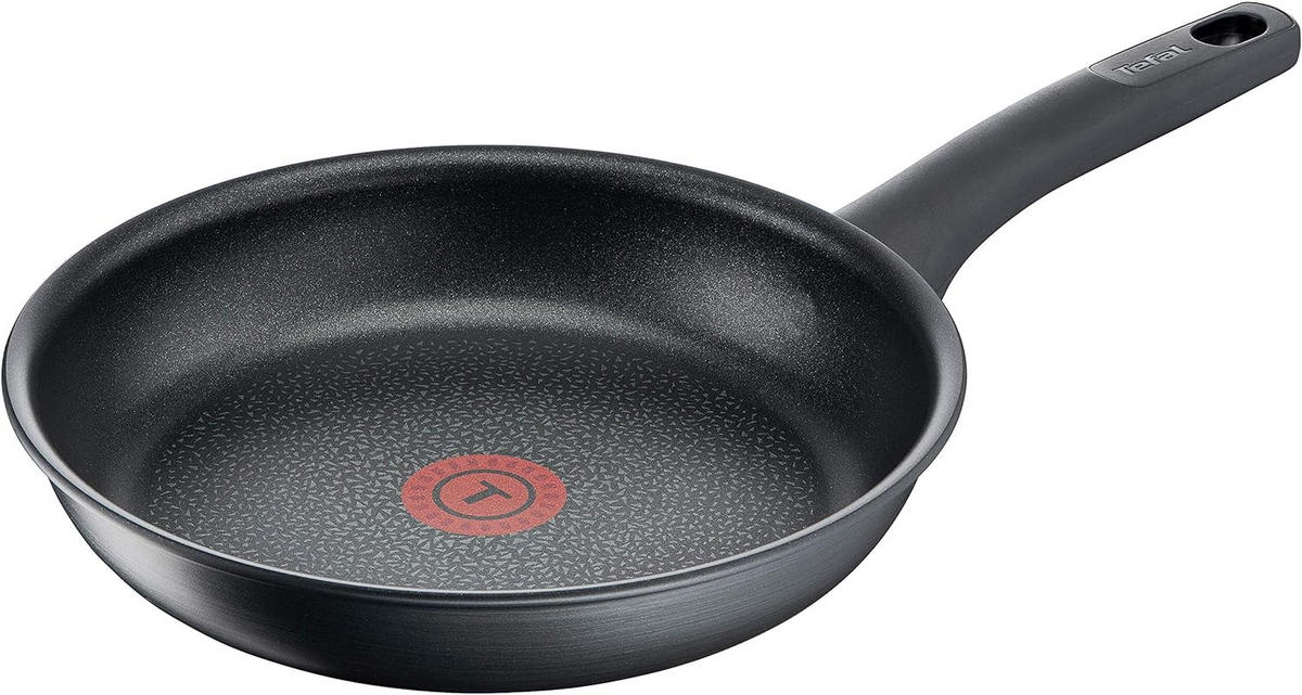 PFANNEN-SET G12490 Titanium Fusion Schwarz 2-Teilig - Schwarz, Keramik/Metall - Tefal
