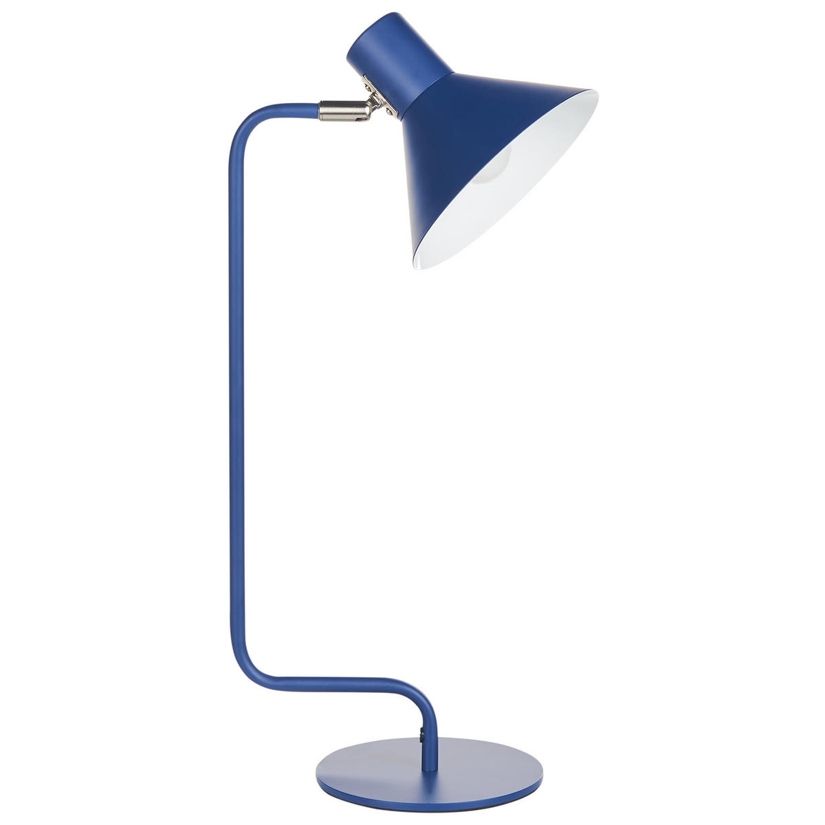 SCHREIBTISCHLAMPE Blau Rimava - Blau, Metall (18/22/51cm) - Beliani