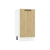 UNTERSCHRANK D40 P/L - Dnoria - Stilvolle Aufbewahrung - Eiche Artisan, Holz/Metall (40/82/52.4cm) - ROYAL24_MARKT