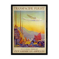 POSTER Pan-American A4 Rahmenlos - Klar, Papier (29.7/5/21cm) - Nacnic