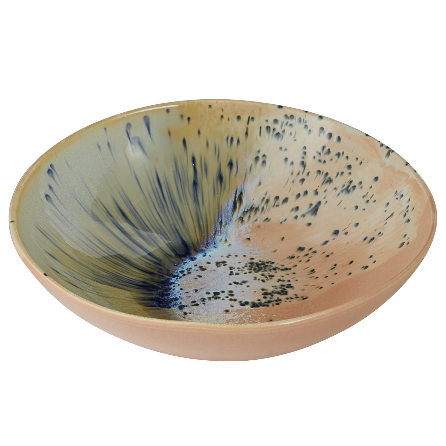 SALATSCHALE Sintra - Blau, Keramik (32/32/9cm) - Butlers