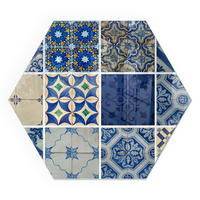 GLASPLATTE für Kamin h40 cm - Blau, Glas (40/40/0.4cm) - TULUP