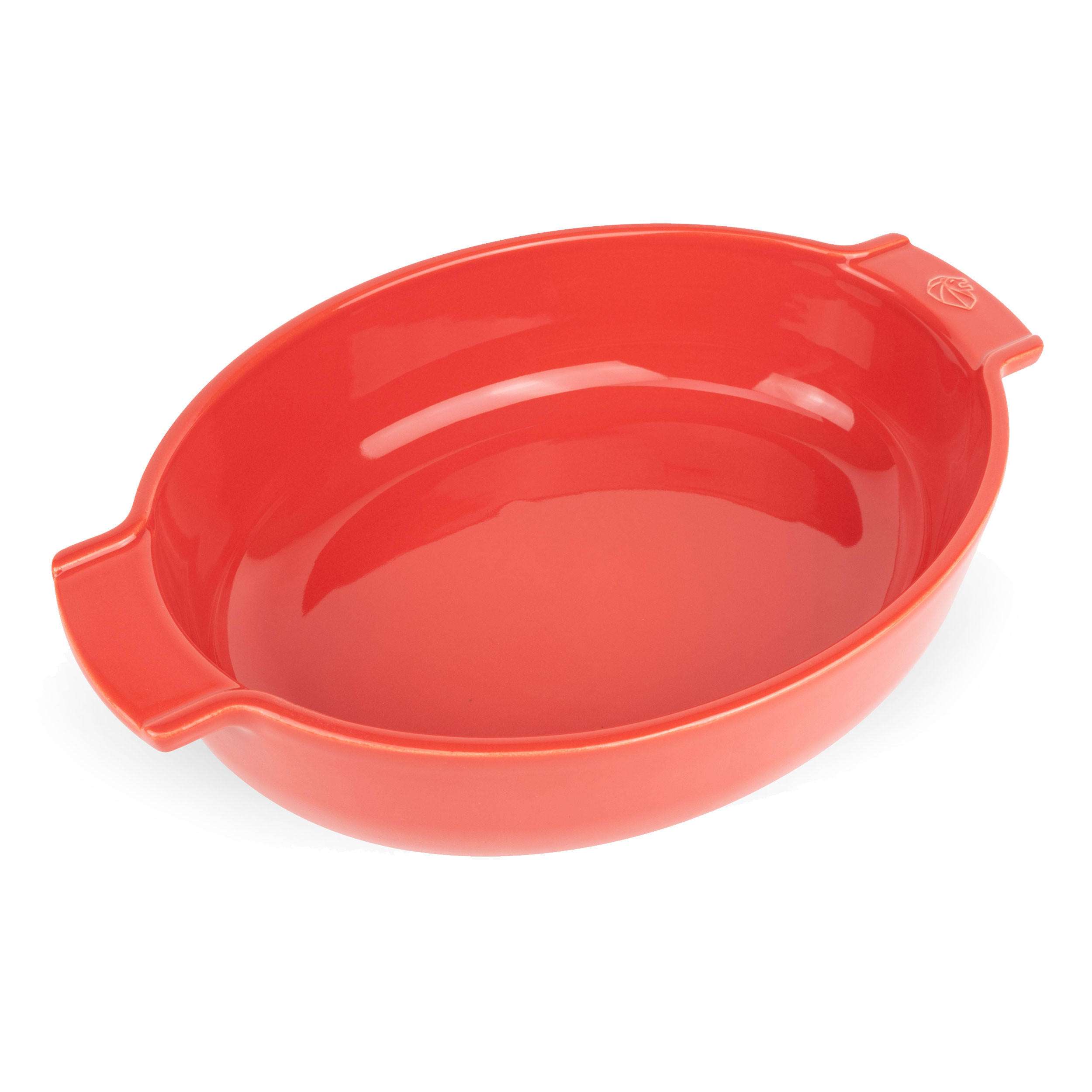 AUFLAUFFORM Keramik Appolia 31cm Oval Rot Spülmaschinenfest - Rot, Keramik (21.5/31/7cm) - PEUGEOT