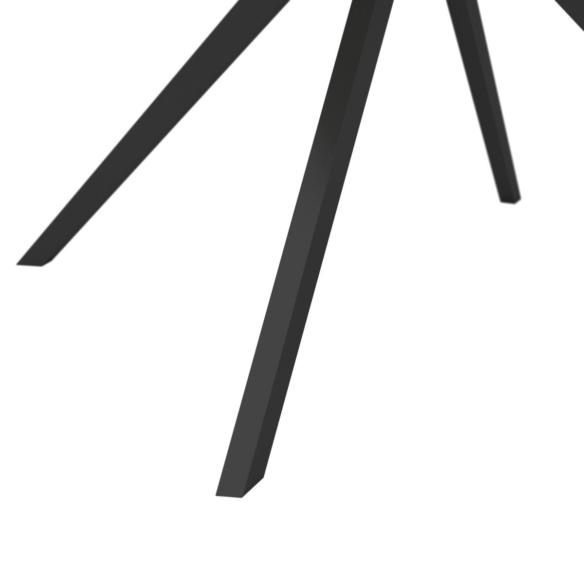 STUHL Milana Hellgrau Webstoff Drehbar Gepolstert - Hellgrau, Holz (54/93/59cm) - Bessagi Home