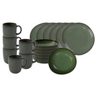 FRÜHSTÜCKS-SET Lave Vert 18er Set - Grün, Keramik (1/1/1cm) - like.Villeroy & Boch