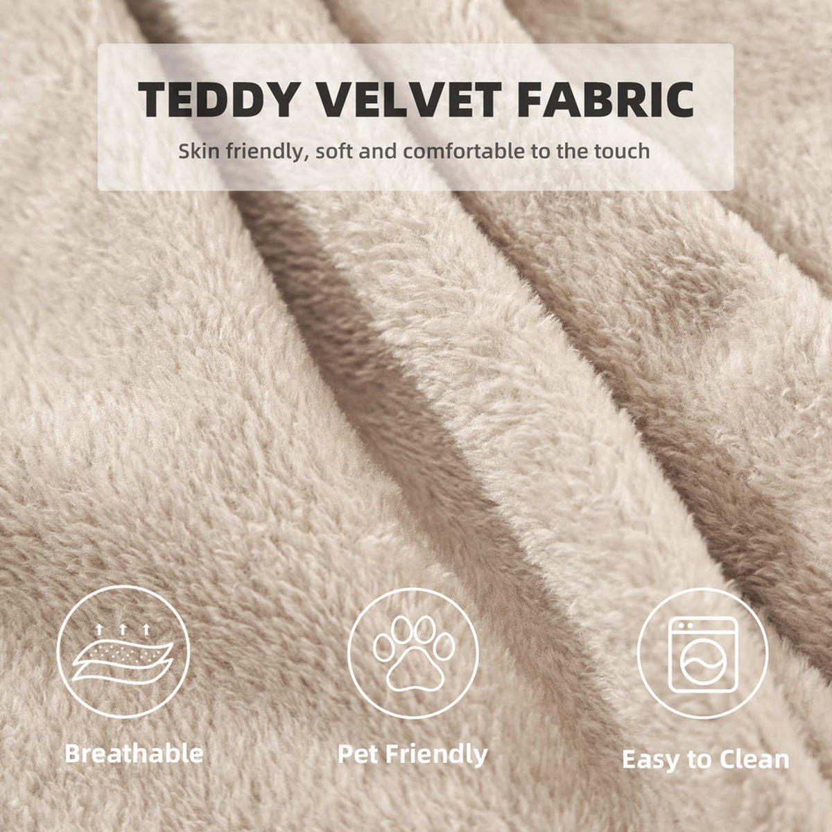 SITZSACK 130x120x60cm Bequemer Lesesessel für Erwachsene - Beige, Textil (120/28/130cm) - Raelunyi